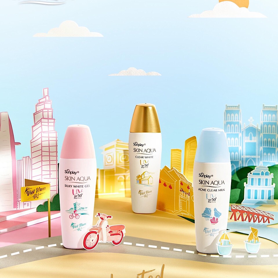 Kem chống nắng Sunplay Skin Aqua Phiên bản limited – Tặng kèm Lotion HadaLabo